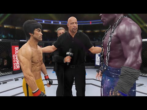 UFC 4 - Bruce Lee vs. Purple Titan - Original Fighters 👊
