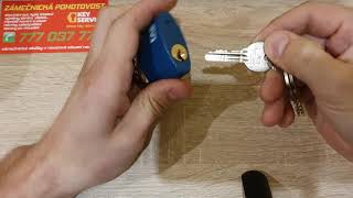 Jak otevřít visací zámek? KEY-SERVICE.CZ