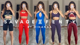 Download lagu SAVAGE X FENTY SPORT COLLECTION TRY ON HAUL! first impressions...we NEED to talk... mp3
