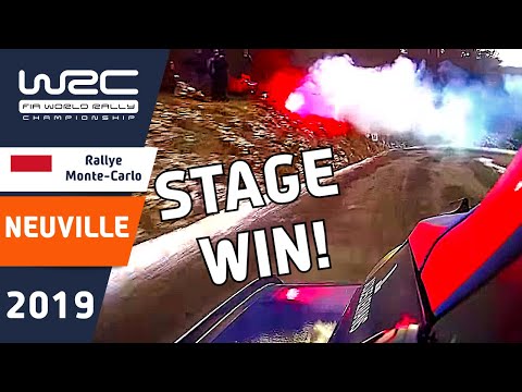 Neuville onboard FASTEST on Stage 8! Rallye Monte-Carlo 2019 - Hyundai i20 Coupe WRC