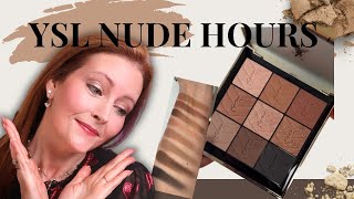 YSL COUTURE EYE PALETTE Nude Hours - swatches, comparisons & try on 