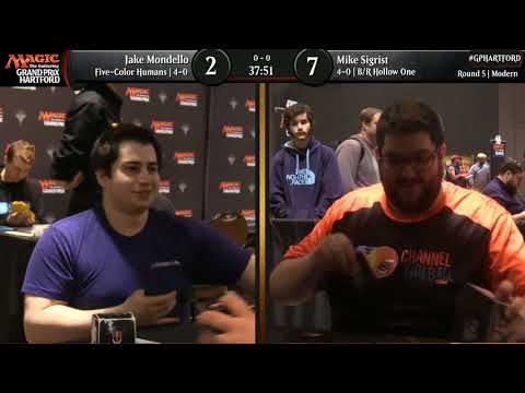 Magic the Gathering GP Hartford 2018 Round 5 Modern