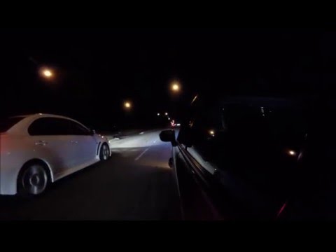 Civic Si w/ Skunk2 Cams Vs. Stock Evo X