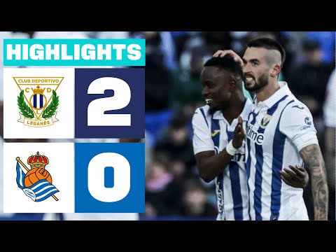 CD LEGANÉS 2 - 0 REAL SOCIEDAD B | RESUMEN LALIGA HYPERMOTION