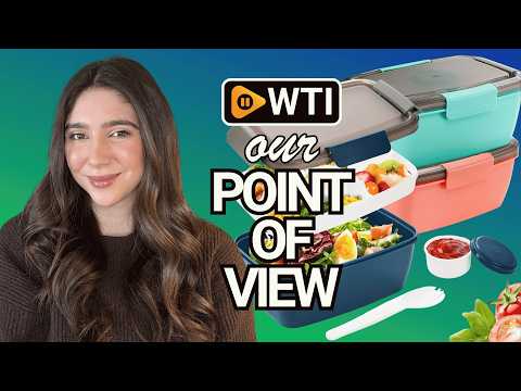 Youeon 3 Pcs 68 Oz Salad Lunch Container with 4 Compartment Tray - WTI product video review