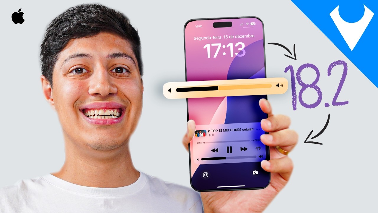 Seu iPhone faz isso AGORA! 12 DICAS e TRUQUES do iOS 18.2! 2025