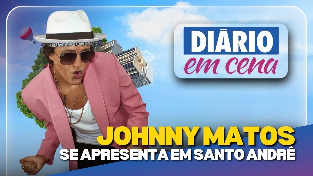 Johnny Matos, principal cover de Bruno Mars no Brasil, se apresenta em Santo André