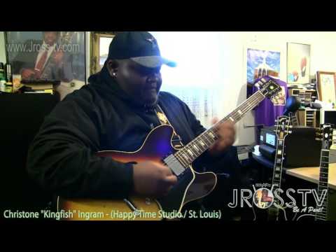 James Ross @ (Kingfish) Christone Ingram - "Jamming 335 Gibson" - www.Jross-tv.com
