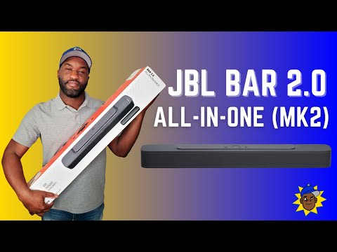 JBL Bar 2.0 All-in-one (MK2): Compact 2.0 Channel soundbar, Black video review thumbnail
