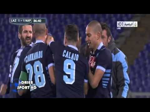 Passer Omar El Kaddouri Lazio 1-1 Napoli 02-10-2013