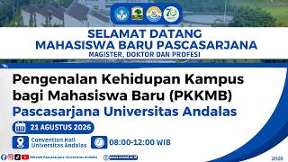 Download lagu UNIVERSITAS ANDALAS - PKKMB PASCASARJANA 2026 mp3