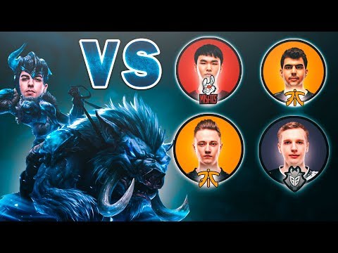 SEJUANI TOP FIRST TIME! Vs Rekkles, Bwipo, Gorilla y Jankos!