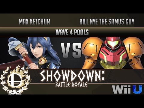 Showdown Battle Royale WAVE 4 POOLS - Max Ketchum (Lucina) vs Bill Nye the Samus Guy (Samus)