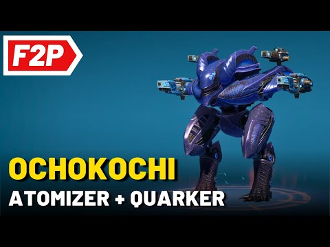 Ochokochi Atomizer Quarker - War Robots Free to Play Gameplay (No Commentary) WR F2P
