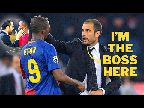 Samuel Eto'o 🇨🇲 vs Pep Guardiola🇪🇦 : Racism or coach philosophy?