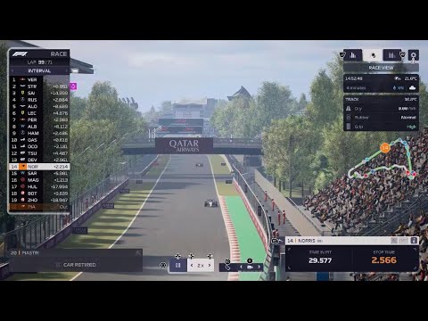 F1 Manager 2023 McLaren Hard difficulty Mexico, New Championship Leader? Lando Top 10 & Fastest lap?