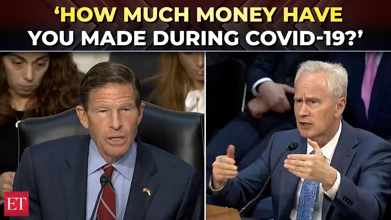 'How much money have you made?': Blumenthal vs Dr McCullough at COVID vaccine side effects hearing