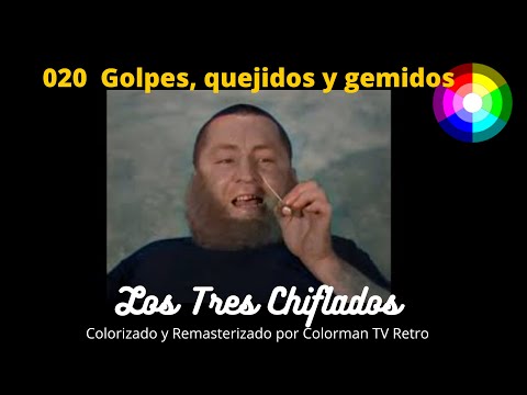 020 Los Tres Chiflados, Golpes, quejidos y gemidos - A Color 1937 (Audio Latino) REMASTERIZADO