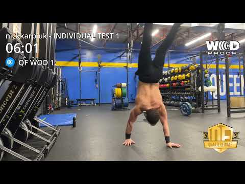 Nick Karpiuk - Crossfit Quarterfinals 2023 Test 1