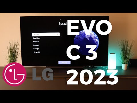 LG EVO C3 Modell 2023 Erste Installation