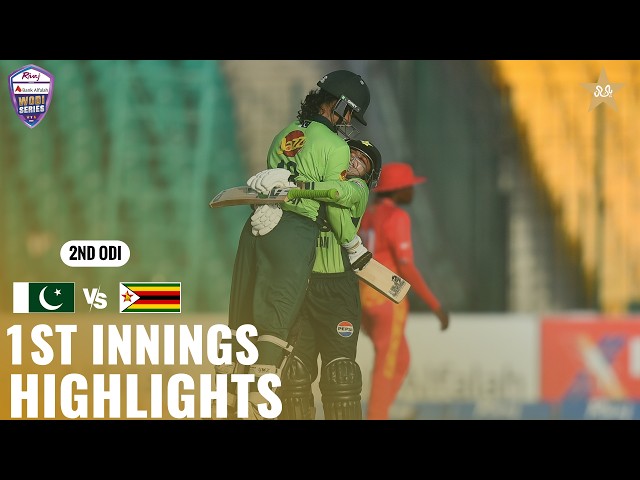 1st Innings Highlights | Pakistan Women vs Zimbabwe Women | Match 02 | ODI Series 2026 | M9H1K