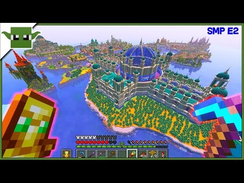 EPIC Minecraft City Exploration: 1 Million Block Library