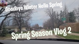 Goodbye Winter hello Spring #roadtrip #spring #canada #yt #youtube