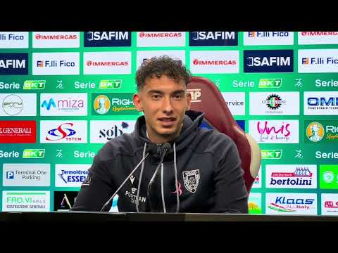 Lorenzo Lucchesi dopo Reggiana-Frosinone 2-0