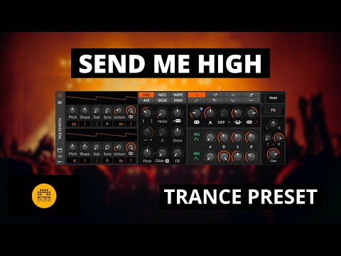 Send me high - Bitwig Studio 3.2.6 trance preset