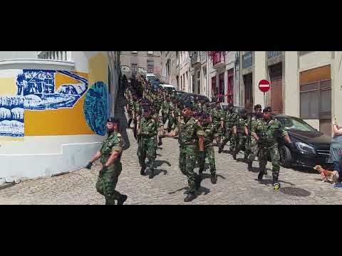 DESFILE DOS VETERANOS DA MARINHA E DO BATALHÃO DE FUZILEIROS N.º 2 NO DIA DA MARINHA 2023 NO PORTO