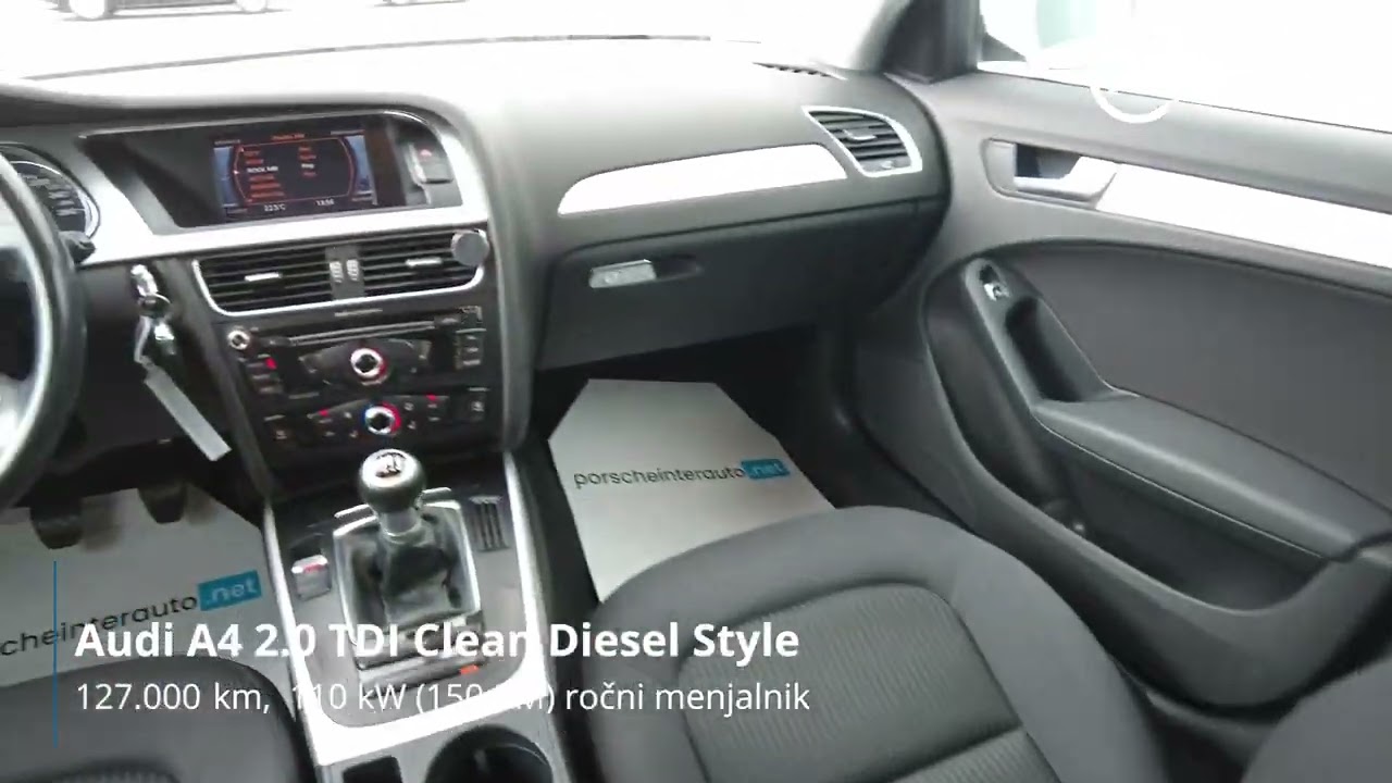 Audi A4 2.0 TDI Clean Diesel Style - SLOVENSKO VOZILO