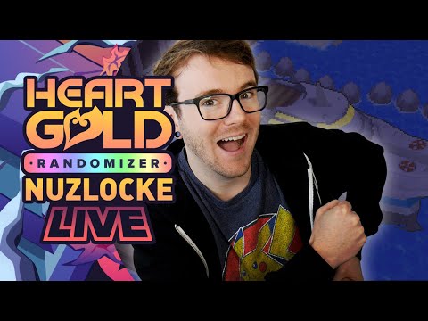 WE ARRIVE IN KANTO! • Pokemon Heart Gold Randomizer Nuzlocke • LIVE!