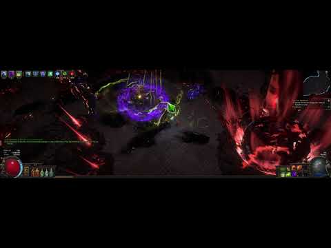 Trickster Toxic Rain mine POE 3.14 ESC - A8 Sirus Kill (Deathless) 詐欺 毒雨 地雷