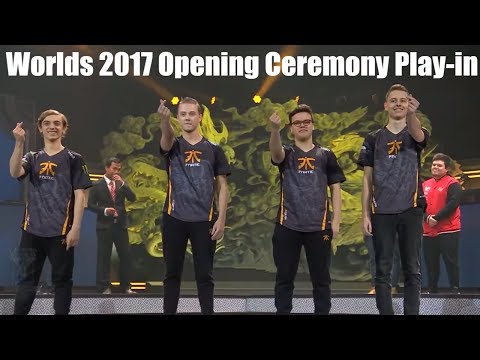 Worlds 2017 Play-In Opening Ceremony