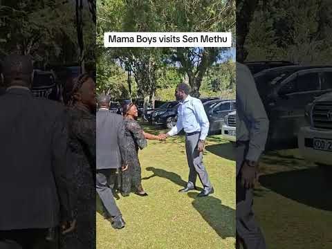 Rev Dr Dorcas Rigathi visits Sen Methu at his residence in Nyandarua  #onlinecommunityke