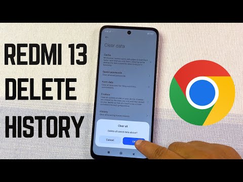 How to Clear Browser Data on Redmi 13 | Delete History, Cache & Cookies