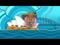 Bubble Guppies Australia Land Down Under Official Music Video