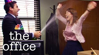 Michael Celebrates Holly Being Single - The Office video