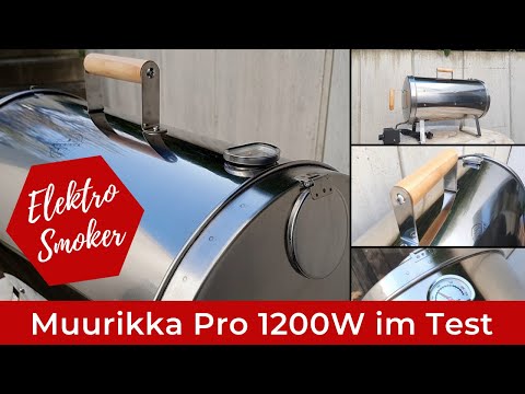 Muurikka Tischräucherofen Pro 1200W im Test | Räuchern mit dem E-Smoker