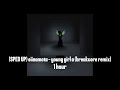 (SPED UP) siinamota - young girl a (breakcore remix) 1 hour