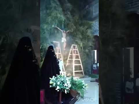 #SemanaSanta2026 Viernes Santo ⛪ Corregimiento Palermo del municipio Tamesis Antioquia #ElCalvario✝️