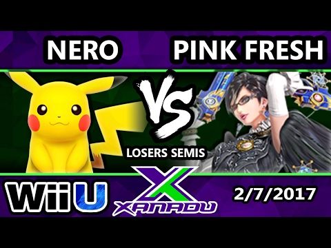 S@X 188 - Nero (Pikachu) Vs. VGBC | Pink Fresh (Bayonetta) - SSB4 Losers Semis - Smash for Wii U