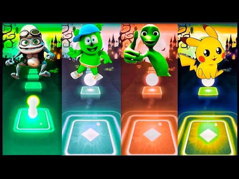 Crazy Frog Vs Gummy Bear Vs Dame Tu Cosita Alien Vs Pikachu. Who is the best|Crazy Frog|Dance Monkey