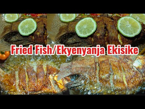 Yiga Okusika Ekyenyanja Ne Chef Josh Omusiisisiisi | How To Fry Fish - Crispy Fried Fish Recipe