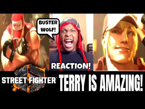 TERRY BOGARD LOOKS AMAZING IN SF6! (Reaction)