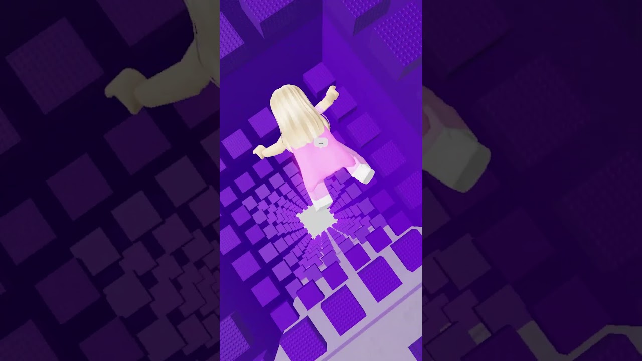 Fall Tower Trend #roblox #shorts #funny