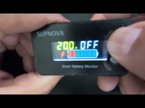 SUPNOVA Battery Monitor12v 24v 36v 48v 60v 72v #battery #monitor #batterymonitor #supnova