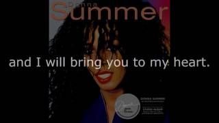 Donna Summer - State of Independence (7&quot; Single) LYRICS SHM &quot;Donna Summer&quot; 1982