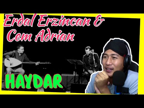 Erdal Erzincan & Cem Adrian - Haydar (Live) | INDONESIA REACTION