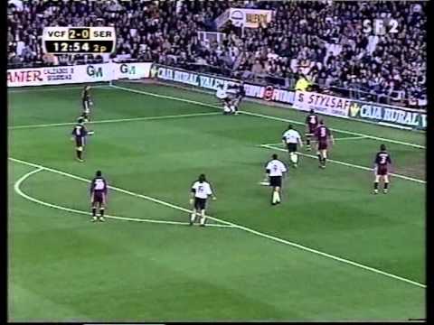 2001-02 UEFA-Europacup 19.02.2002: Valencia CF - Servette FC  3:0